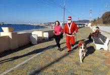 Забег 1 января 2021 года Туапсе