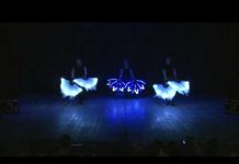 Санрайз шоу номер «Магия света» г.Туапсе