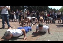 Репортаж на канале «ТУАПСЕ 24» в программе «Новости Черноморья» Акция «Рекорд Победы» в Туапсе