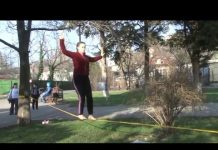 2016 03 15 Репортаж на канале «ТУАПСЕ 24» в программе «Новости Черноморья» «СЛЭКЛАЙН В ТУАПСЕ»