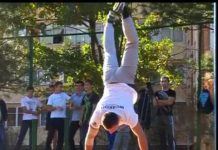 Репортаж ТНТ-Туапсе Открыта площадка для Воркаута на Звёздной