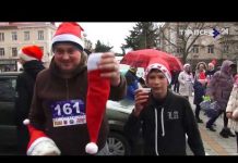 Забег Дедов Морозов в Туапсе ТВ «ТУАПСЕ24»