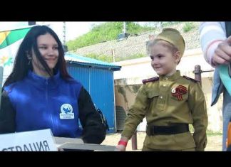 Рекорд Победы массовое отжимание Туапсе 2021