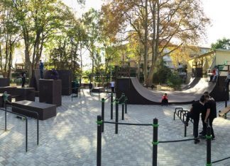 Туапсинские воркаутеры в Сочи на открытии новой площадки