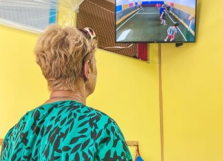 Наш зал для футбола готов к занятиям.