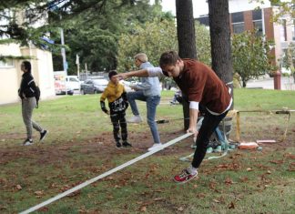 СОРЕВНОВАНИЯ ПО СЛЭКЛАЙНУ СОСТОЯЛИСЬ В ТУАПСИНСКОМ РАЙОНЕ