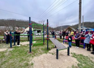 ВОРКАУТ ПЛОЩАДКА В С.АНАСТАСИЕВСКАЯ