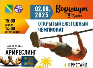 ОТКРЫТЫЙ ЧЕМПИОНАТ ПО ВОРКАУТУ И АРМРЕСЛИНГУ»ВОЛНА ЭКСТРИМА»